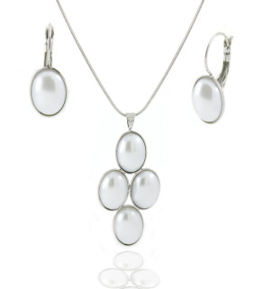 Souprava šperků White Pearls