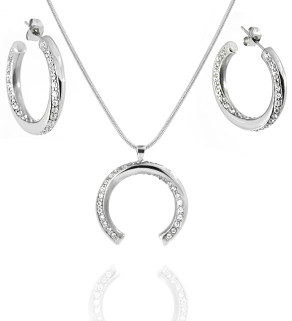 Kruhová souprava šperků 316L Zirconia