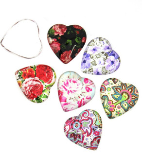 Heart Cabochons 20mm - 10Ks