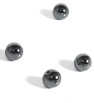 Half Drilled Hematite beads