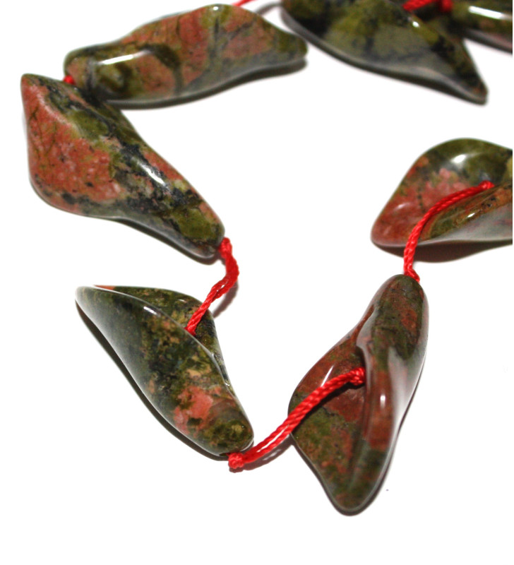 Zoisite List 28x16x8mm - 12Ks