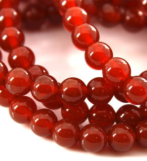 Dark Red agate Beads 4-8mm