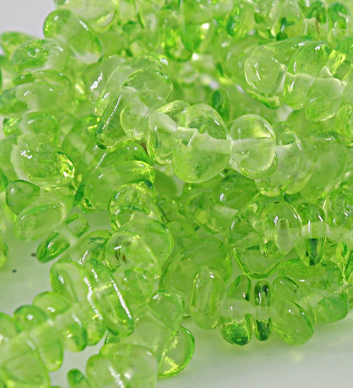 Green Quartz chips 3-9mm - 85cm