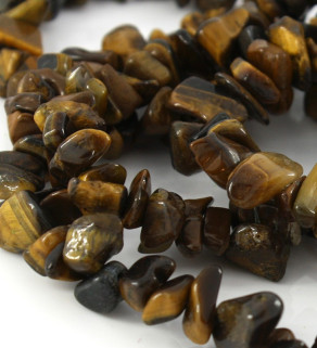 Tiger Eye chips 3-9mm - 85cm