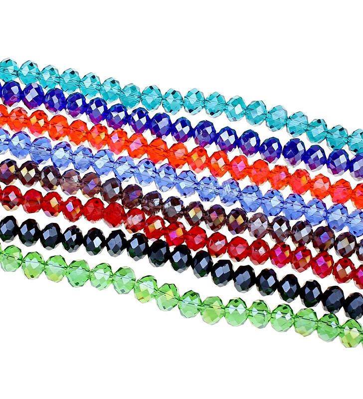 Broušené rondelky AB 3x2mm - 200Ks