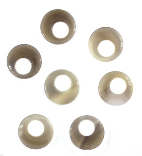 Přírodní Achát Přívěsky Donut 25-30mm - 1ks