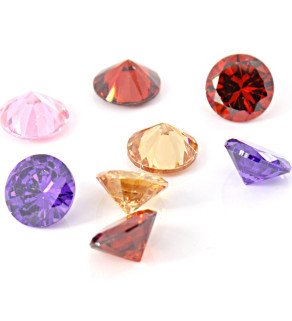 10mm Kubický Zirkon barevný
