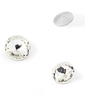 Rivoli Čirý Krystal 20mm - 10Ks