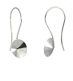 Náušnicové háčky z chirurgické oceli rivoli 12mm - 1ks