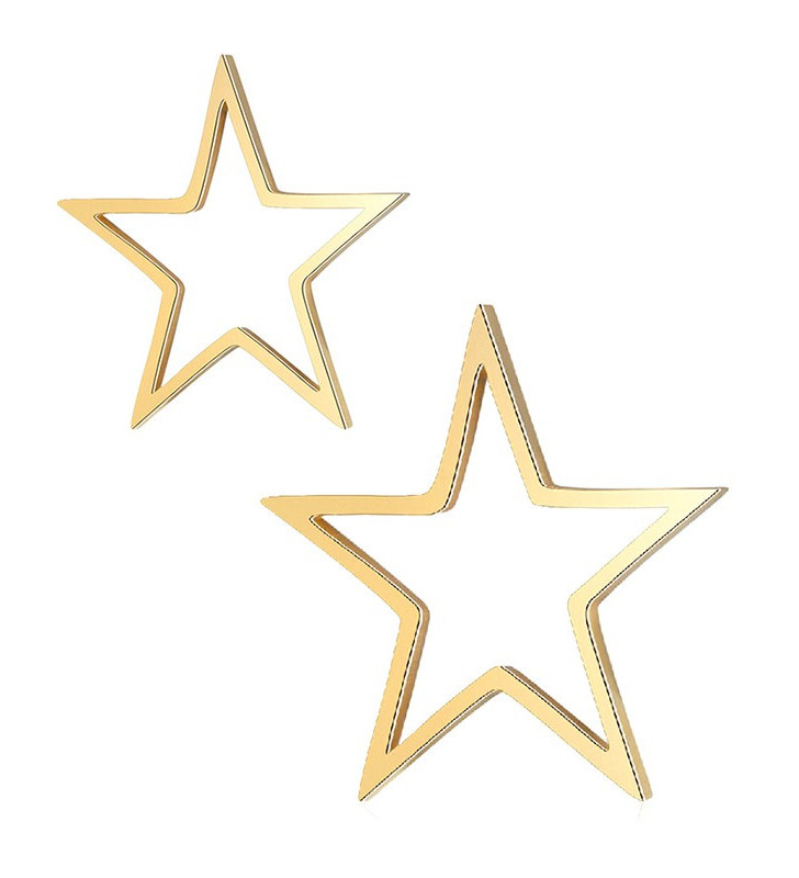 Zlatá hvězda 16-29mm - 1Ks