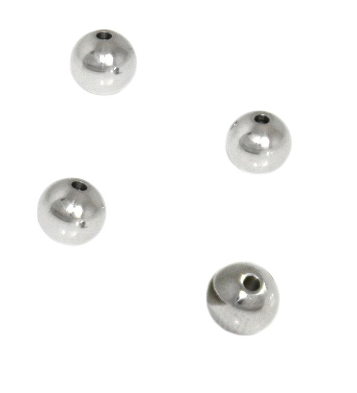 Duté ocelové korálky 3x0,8mm - 1Ks+