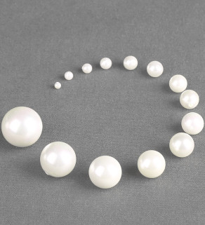 Half Drilled Freshwater Pearls 4-20mm - 1Pc