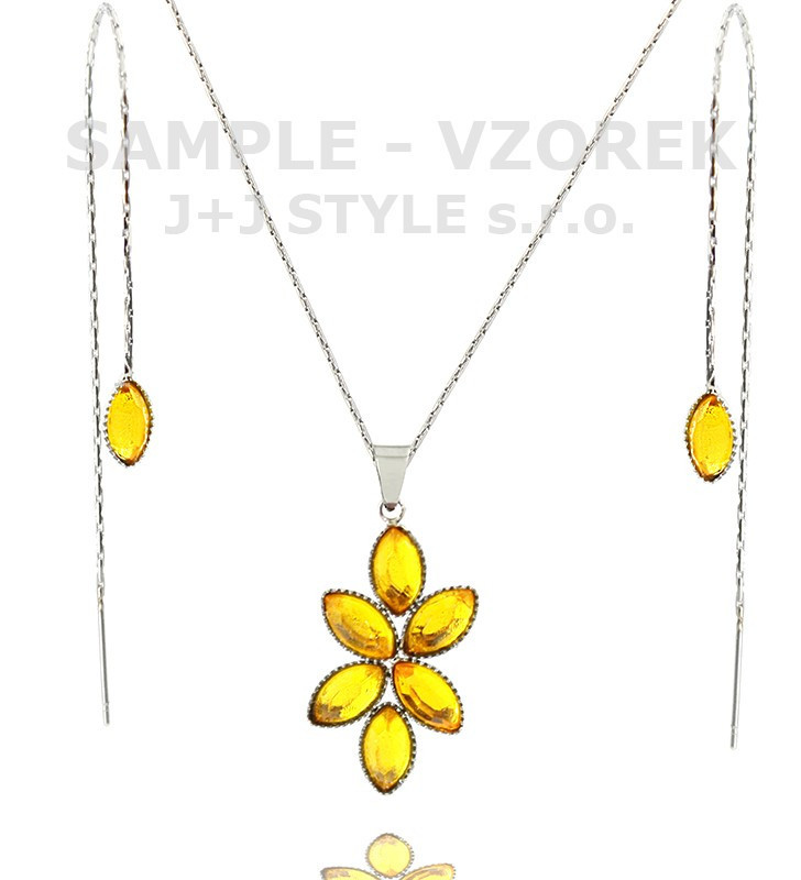 Chain Earring 316L Eye - 1Pc