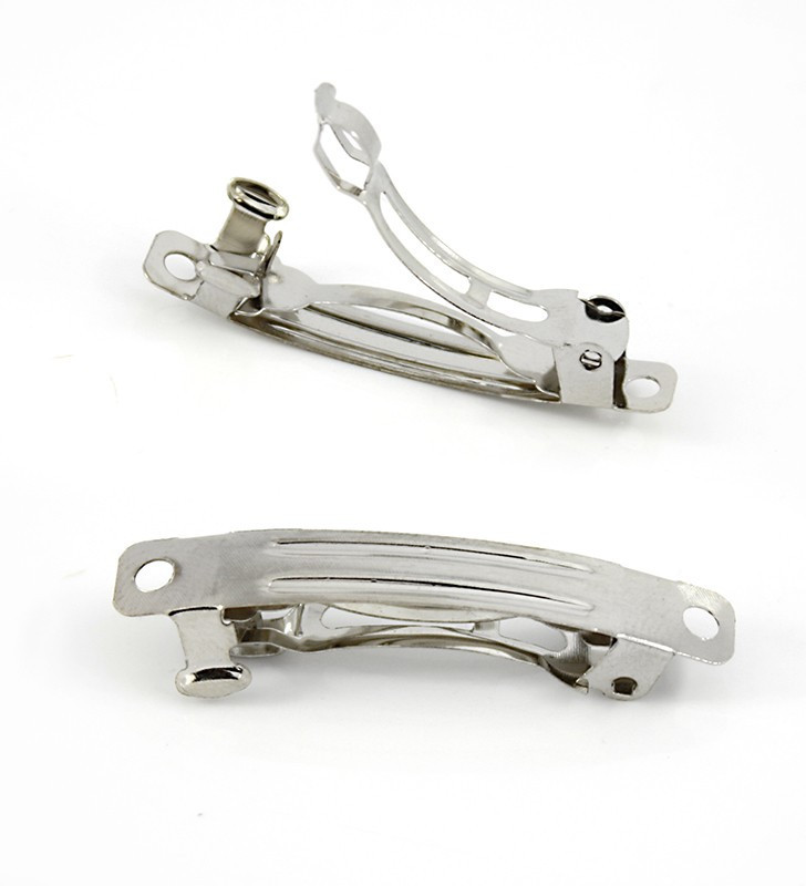 Stainless French Style Barrette clips - 1Pc