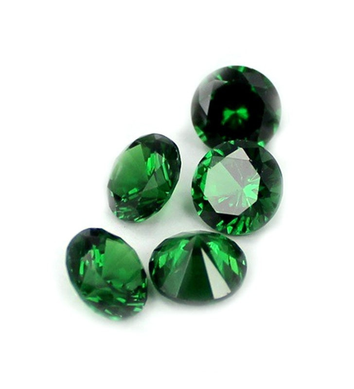 5mm Kubické Zirkony barevné - 1Ks