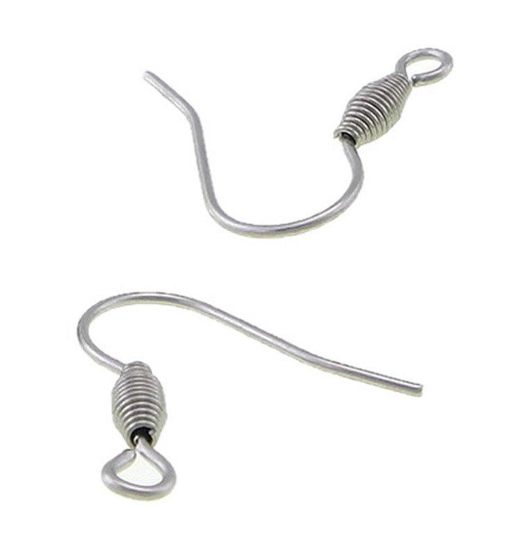 Afroháčky z chirurgické oceli - 1Ks+B