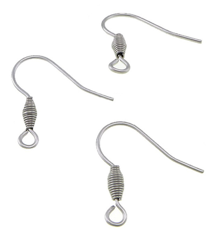 Afroháčky z chirurgické oceli - 1Ks+B