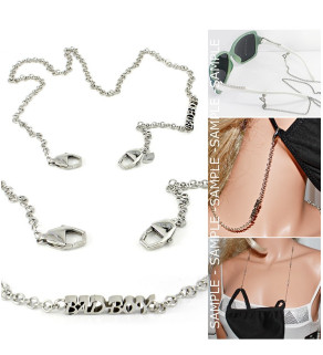 Stainless Steel chain for mask or glasses - 60cm