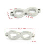 Stainless steel infinity connector 20mm- 1Pc+