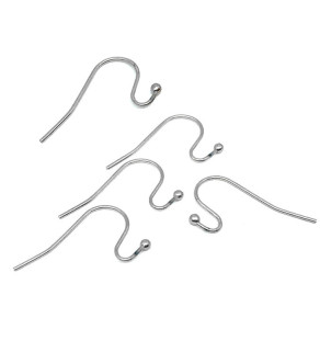 Háčky s kuličkou 316L - 1Ks+B