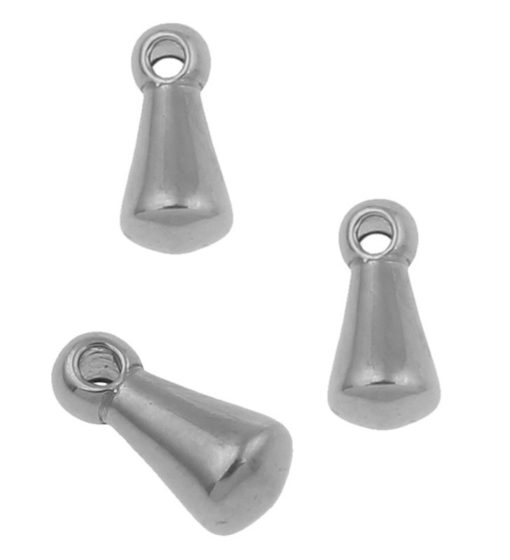 Stainless Steel Extender Chain Drop 6x3mm - 1Pc