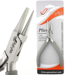 Stainless Steel Round/Flat Plier 13cm