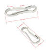 Stainless Steel Key Clasp 20-25mm - 1Pc+P