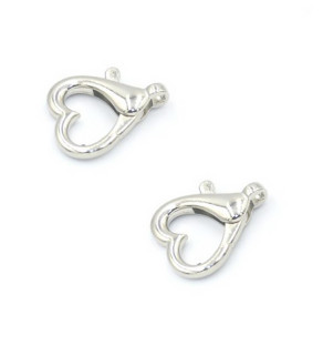 Stainless Steel 304 Heart Clasp 26mm