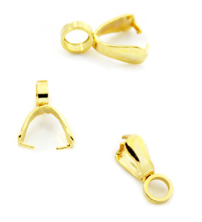 Stainless Steel Pinch Bail 9x2,5mm - 1PC+