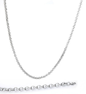 Ocelový řetízek Rolo