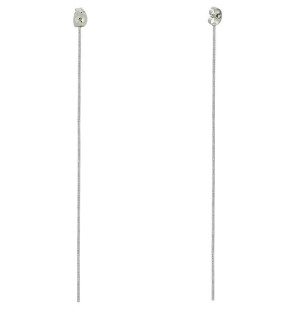 Stainless Steel Chains Ear nuts - 1PC