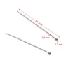 Stainless Steel HeadPin with bead - 1Pcs