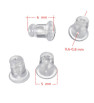 Silicone Ear Nut 6x5mm - 100PCs+