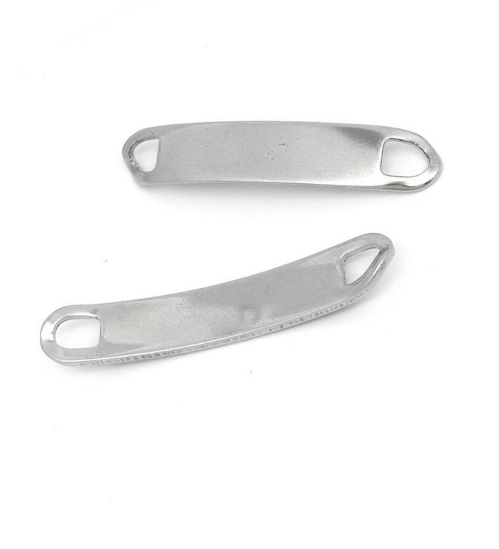 Ocelové náramkové konektory 8-12mm - 1ks