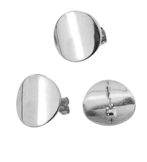 Kulatý náušnicový komponent 20mm - 1Ks