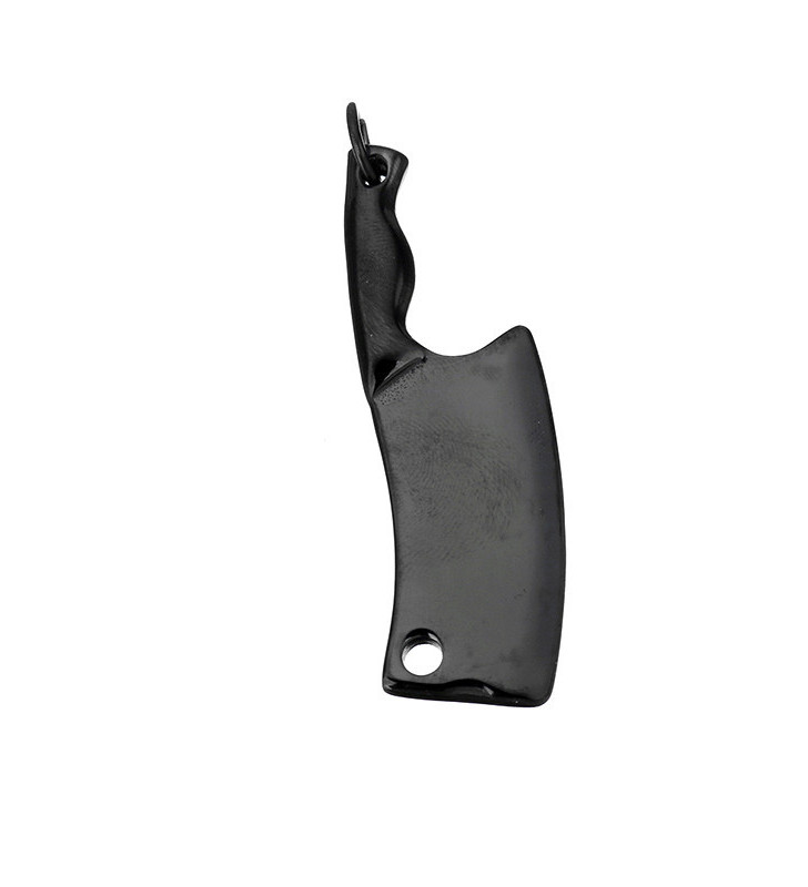 Black plated Pendant 48mm