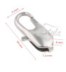 Stainless Steel Lobster Clasp 316L 9-18mm