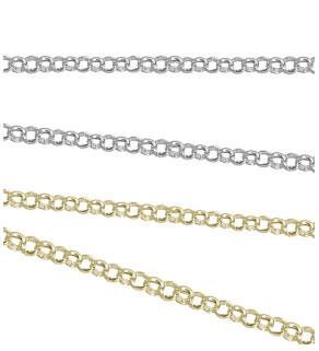 Rolo řetízek nerez 304-316L - 1m