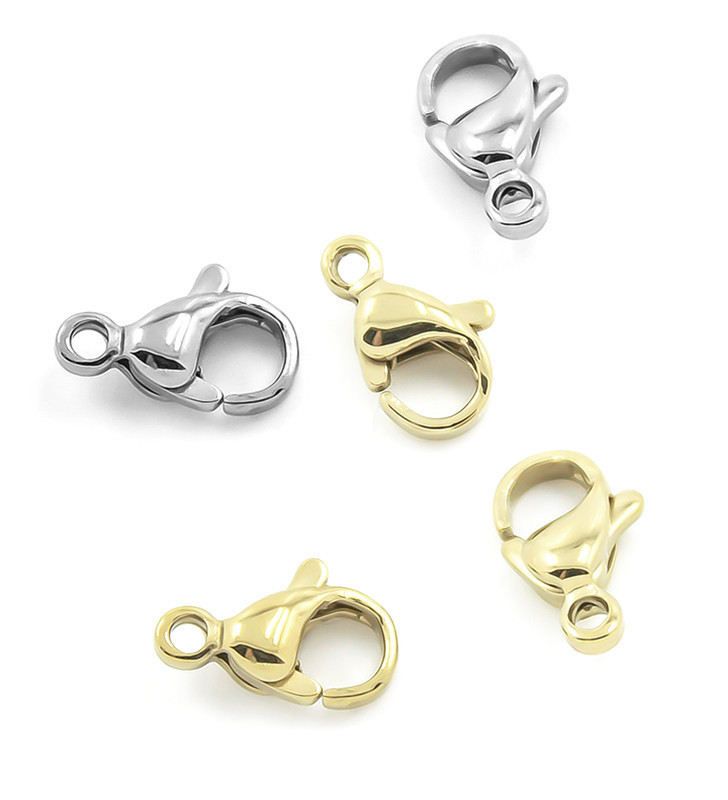 Karabinky z chirurgické oceli 316L 9-15mm