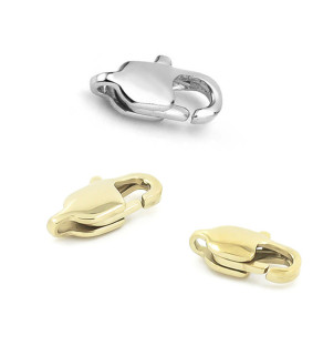 Leštěné Ocelové Karabinky 316L 9-13mm