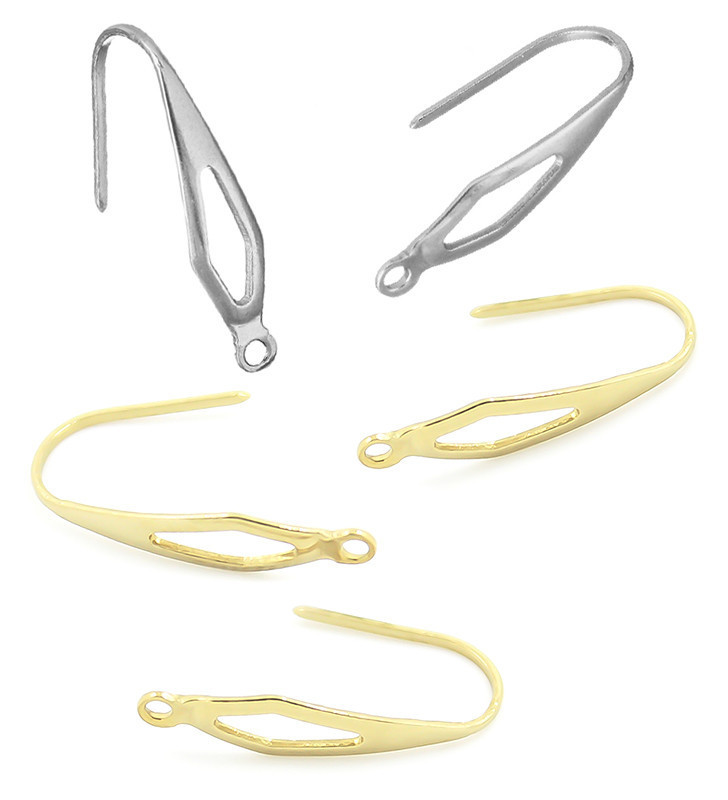 Náušnicový háček 316 20x4mm - 1ks+