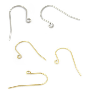 Hook earwires 316L 28mm - 1Pc+P