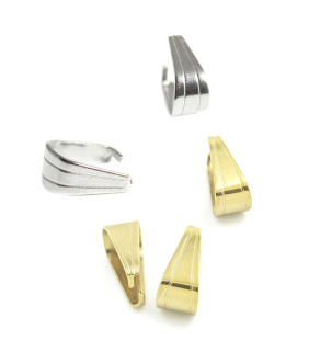 Leštěné ocelové šlupny 13x6x0,9mm - 1Ks+B