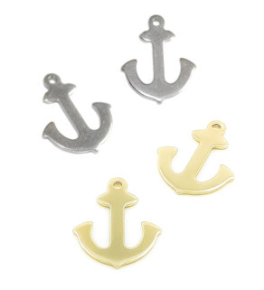 Přívěsek Kotva 13x16x1mm - 1Ks+B