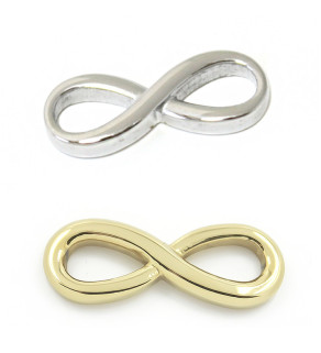 Ocelový konektor nekonečno 22mm