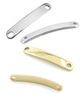 Náramkový nerez konektor 30x5mm - 1ks