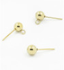 Stainless Steel Ear Stud Component 1PC+P
