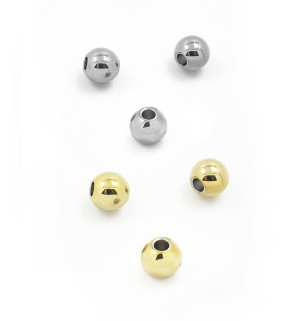 Hollow Beads Round 2-3mm