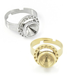 Finger Ring Setting 1,5mm 8mm - 1Pc