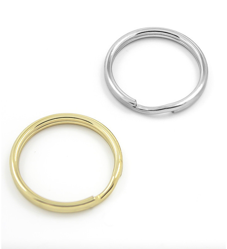 Ocelové kroužky na klíče 20x2mm - 1Ks+B